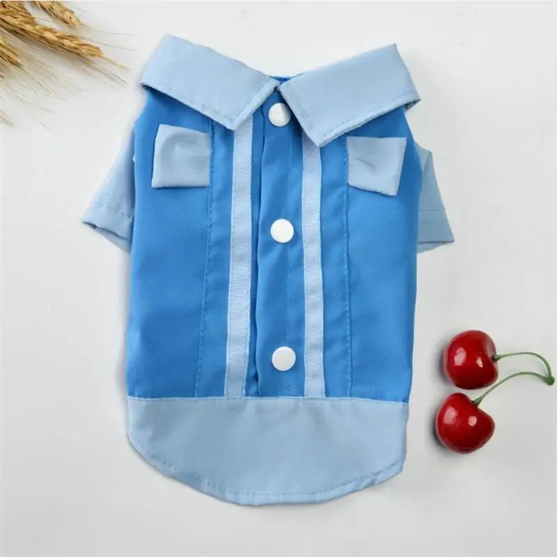 Классическая футболка для собак модные клетчатые рубашки кошек и мягкая одежда