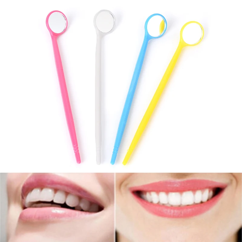 

1 шт. красочное пластиковое зеркало для зубов, стоматологический инструмент для отбеливания зубов, уход за зубами, Прямая поставка