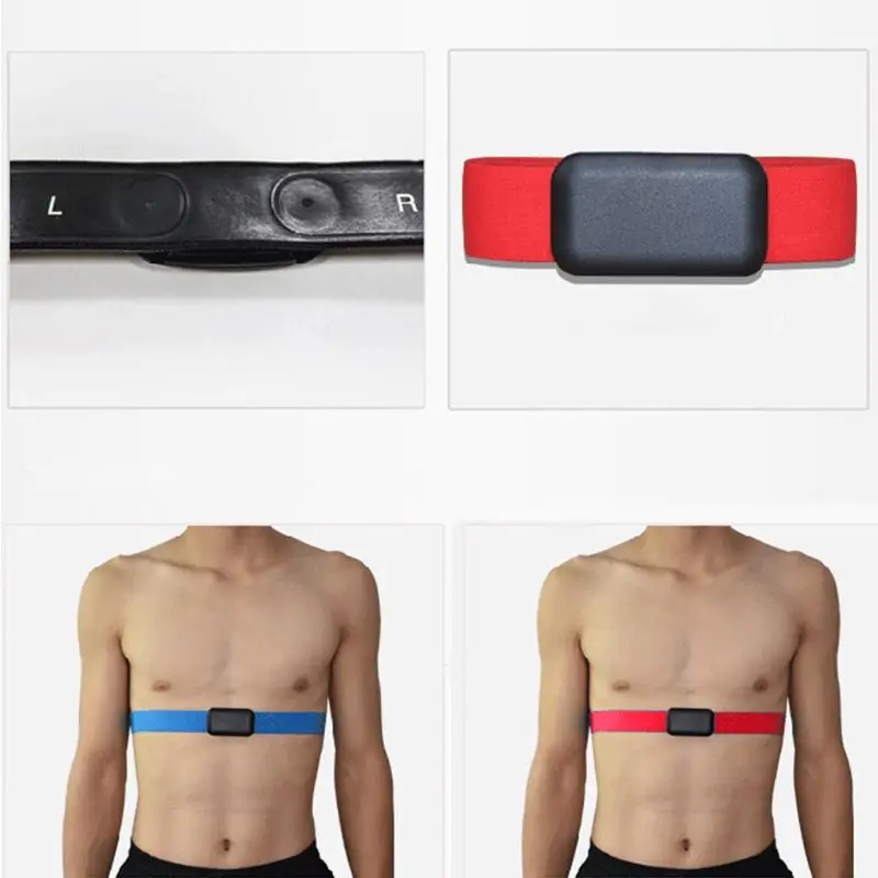 

Adjustable Heart Rate Monitor Waterproof Bluetooth Control Soft Chest Strap Replacement Sports Outdoor Multipurpose