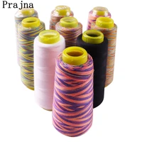 high quality sewing thread 6 colors thread kit 402 1500y polyester thread for sewing machinesquiltingsergeroverlock