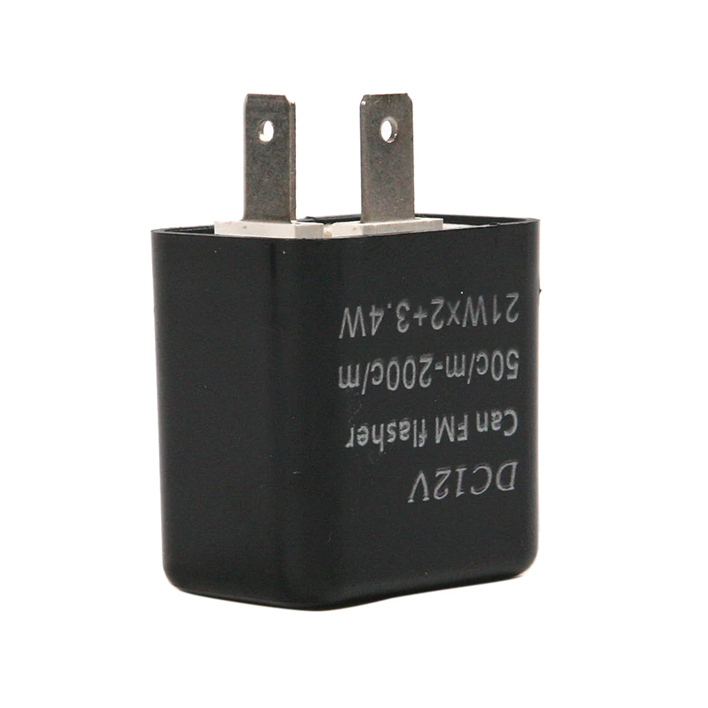 Универсальный DC 12V 2 Pin мотоциклетный Flasher релейный светодиодный индикатор
