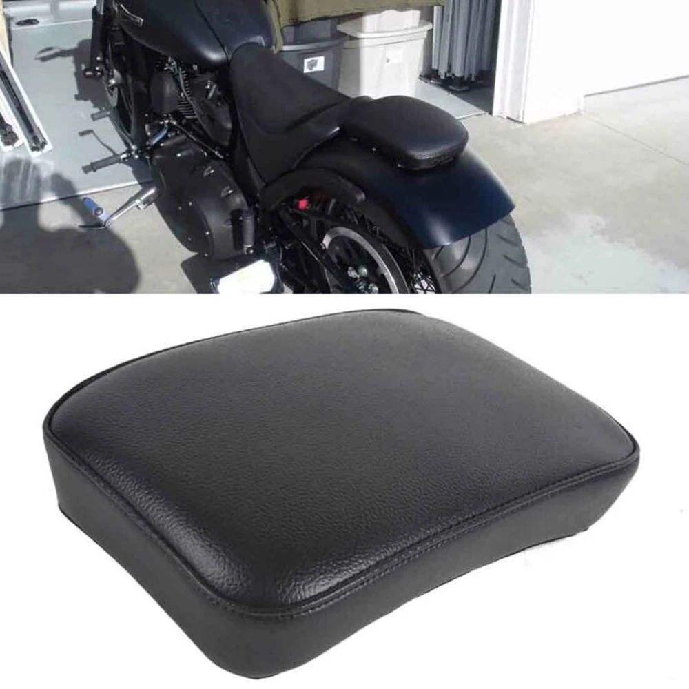 

Rear Pillion Pad Suction Cup Rectangular shape For Harley Black Useful