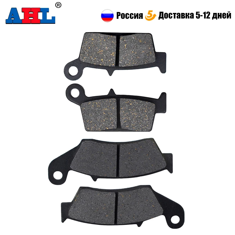 

Motorcycle Front and Rear Brake Pads For Kawasaki KX125 1995-2008 KLX250 D - Tracker For HONDA XR600R XR650L XR650R