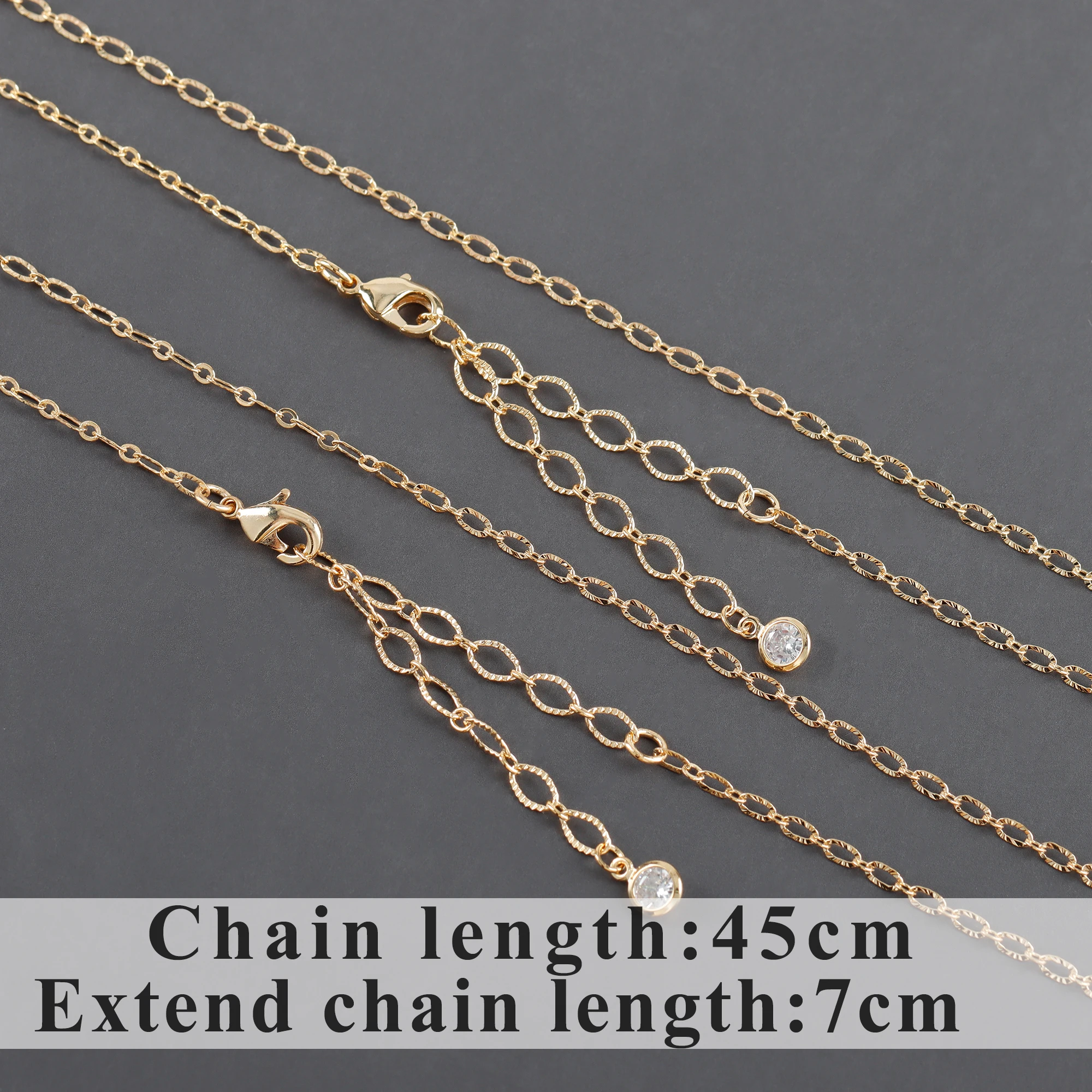 Женское Ожерелье GUFEATHER ожерелье из меди покрытое 18-каратным золотом без никеля 1