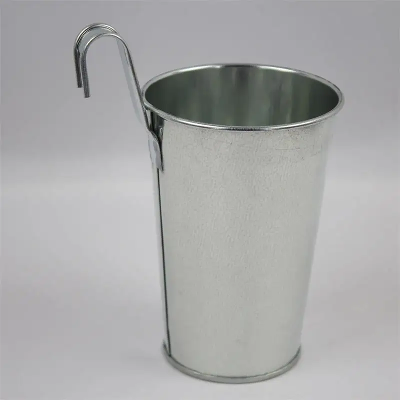 

10Pcs/Lot D8*H11CM Fence Flower Pot Hanging Garden Balcony Decoration