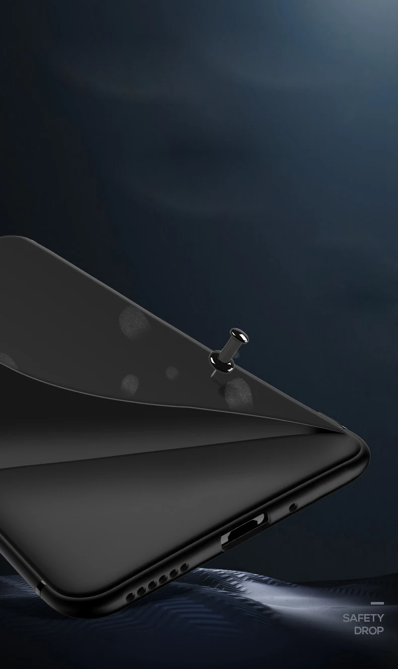 Мягкий ударопрочный чехол из ТПУ для Moto G8 Plus с кольцом-держателем и подставкой