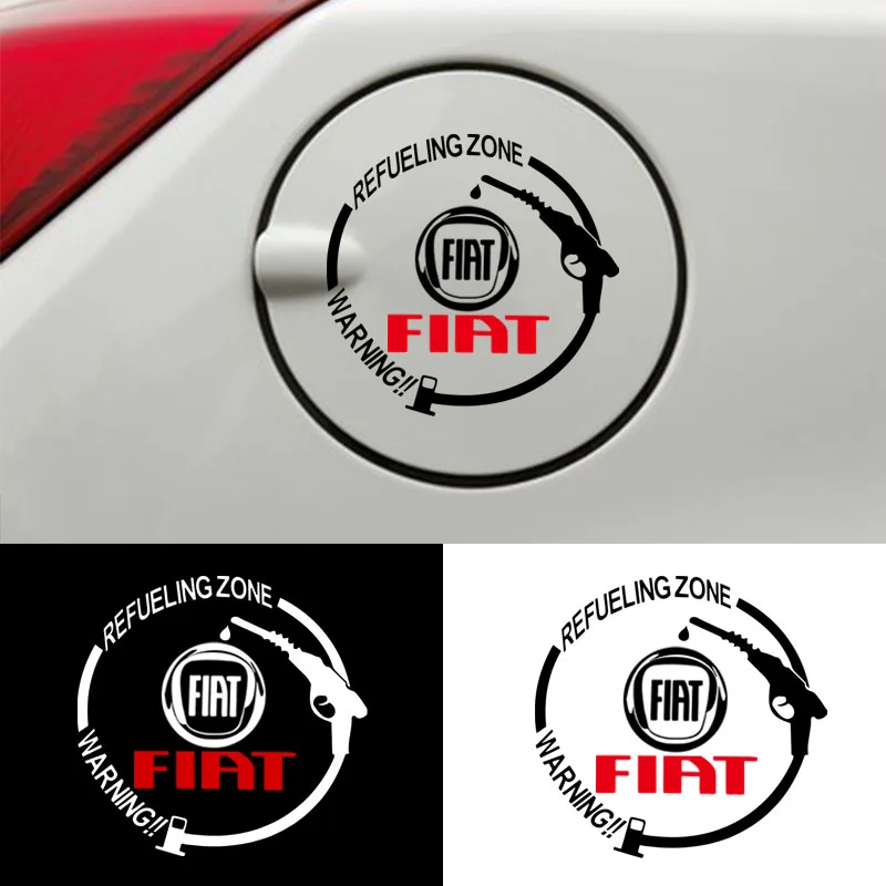 1 шт. автомобиля знак наклейка на крышку топливного бака авто для Fiat Punto Abarth Stilo Ducato