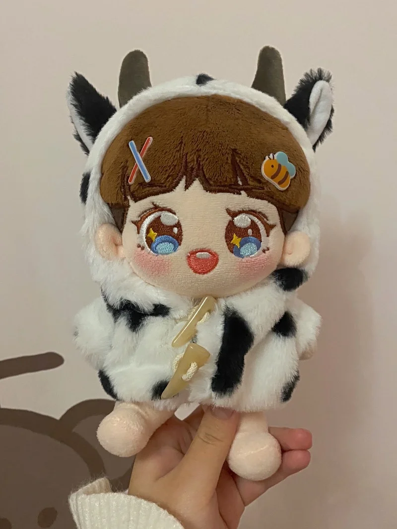 20 см EXO кукла пальто Корова Кролик с рисунком единорога обувь плюшевой подкладкой