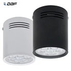 Потолочный светодиодный светильник DBF, высокая яркость, регулируемая яркость, 3 Вт, 7 Вт, 9 Вт, 12 Вт, светодиодный потолочный Точечный светильник со светодиодным драйвером, 220 В переменного тока, домашнее Внутреннее освещение