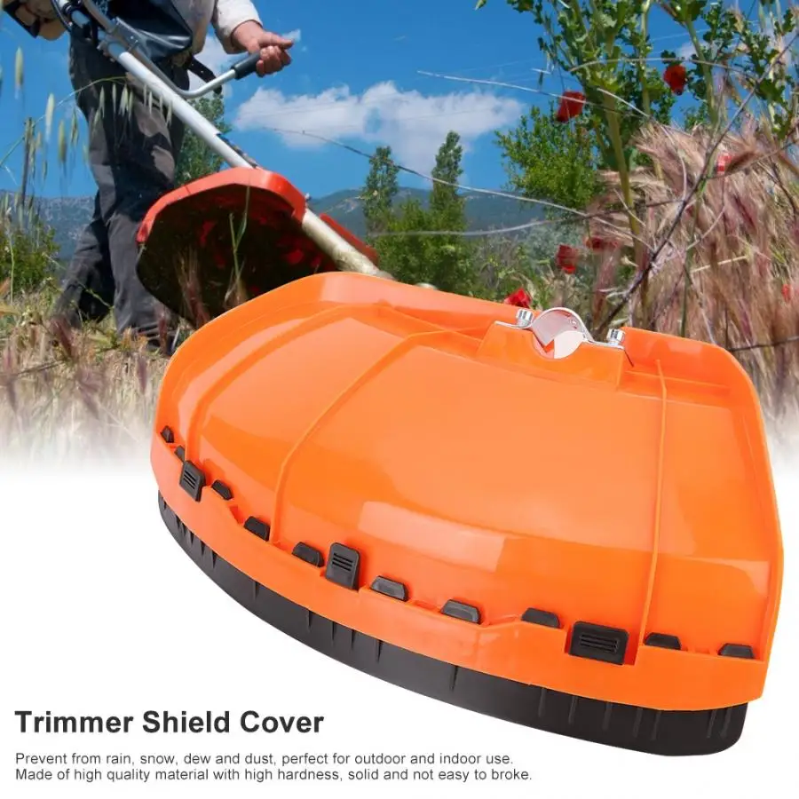 Красная Пластиковая крышка для триммера газонокосилки пылезащитный чехол