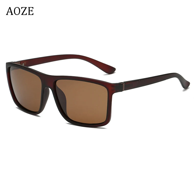 Солнечные очки AOZE2019 в стиле унисекс квадратные поляризационные солнцезащитные