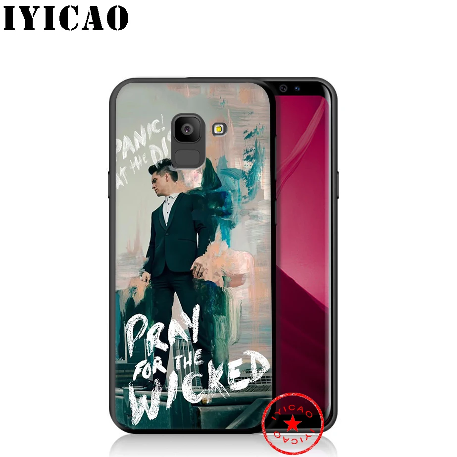 IYICAO Panic At The Disco мягкий чехол для телефона samsung Galaxy A50 A70 A60 A40 A30 A20 A10 M40 M30 M20 M10