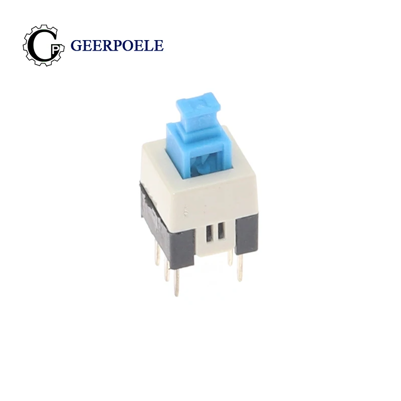 

40 pcs/lot 7*7 3P/6P 30V 0.5A Push Button Switch Tactile Tact Switch Direct Patch Self-Reset