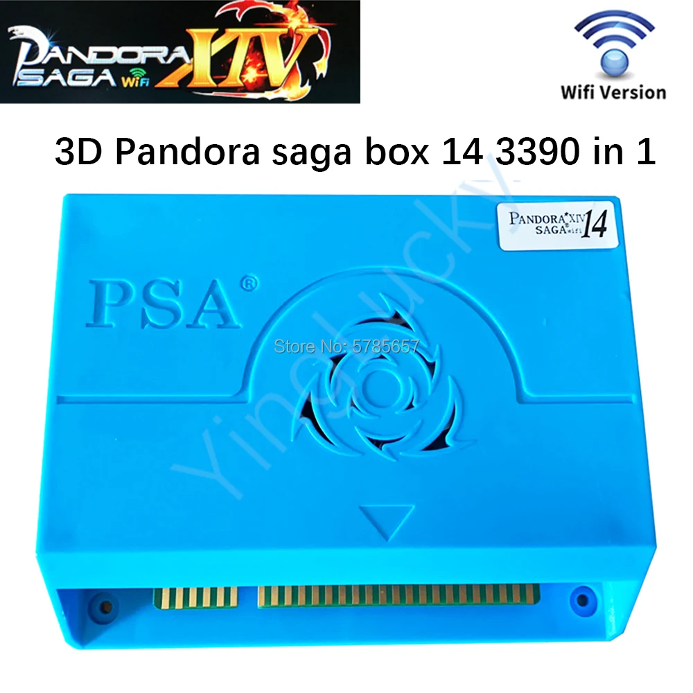 3390 в 1 3D Pandora Saga box 14 wifi версия аркадная печатная плата скачать онлайн больше игр