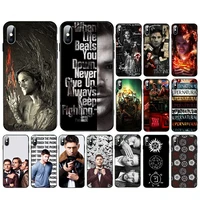 hit tv series supernatura soft phone case cover for iphone se2020 7 8 11 pro xs max xr x 6s 6 plus 5s 5 10 cellphone shell funda