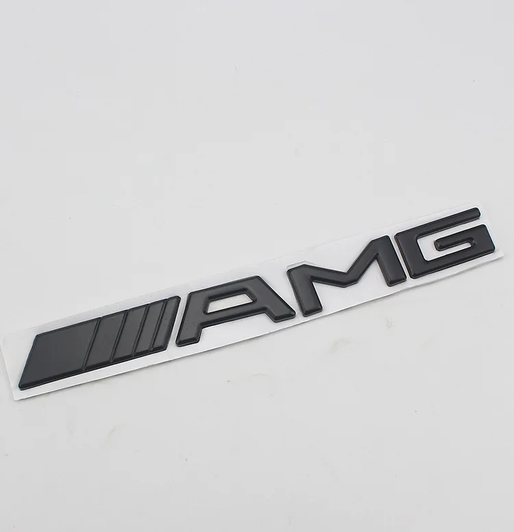 AMG логотип автомобиля подходит для Mercedes Benz модифицированный цинковый сплав задняя маркировка металла 3D стерео маркировка
