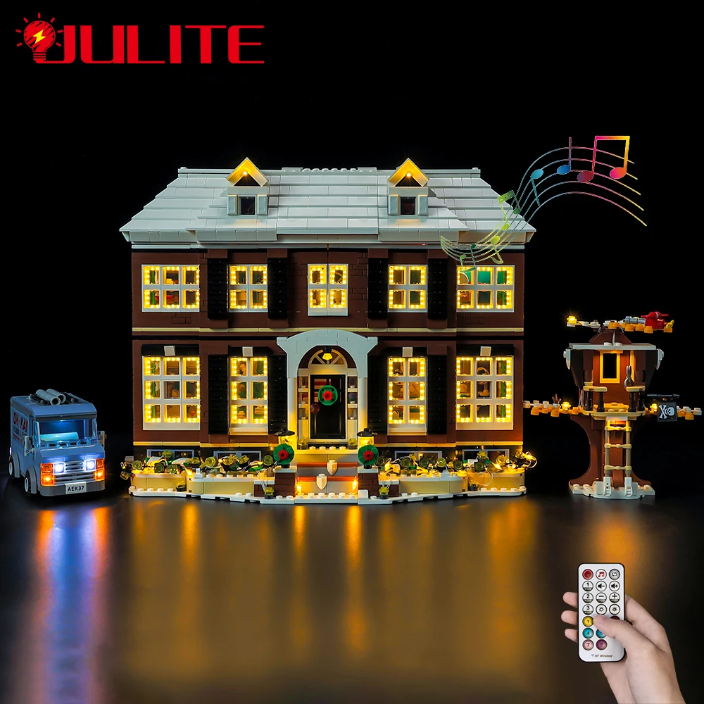 

Led Light Kit For Christmas Version 21330 Ideas Home Alone Christmas Gifts Collectible DIY Toys Not Including Building Blocks