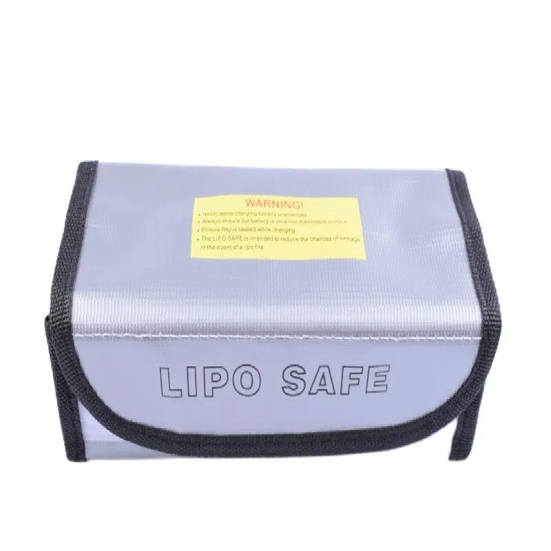 

Fireproof water proof Lipo Battery Safe Bag for Charge & Storage Battery,Charger,Motor,ESC ,RC Planes Cars Boat 185mm*75mm*60mm