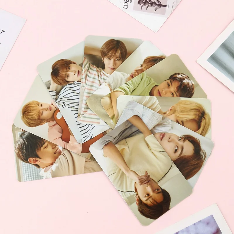 9 шт./компл. NCT 127 Фотокарточка постер ломо карточки самодельные бумажные