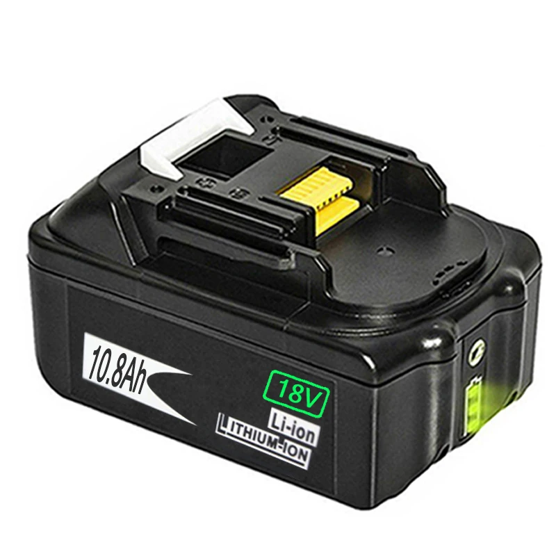 18В 10.8Ah аккумуляторная батарея 10800mah литий-ионная для MAKITA BL1880 BL1860 BL1830 + 3A зарядное