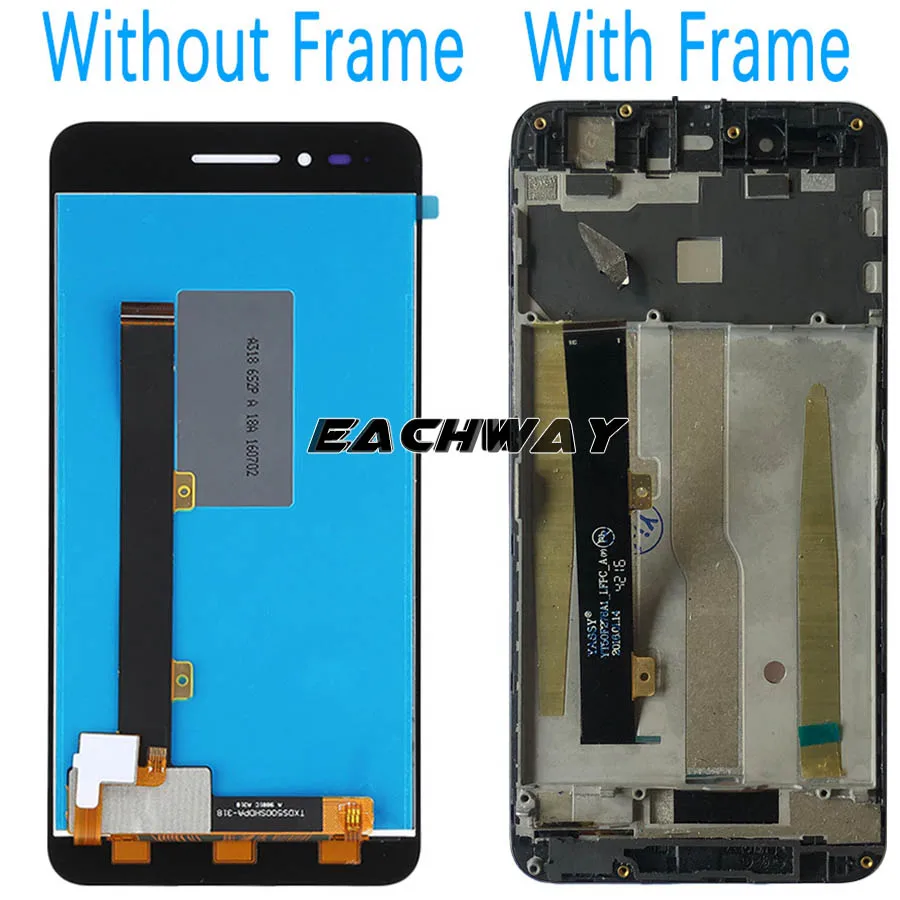 100% протестирован для ZTE Blade A610 ЖК дисплей экран протестированный + сенсорный
