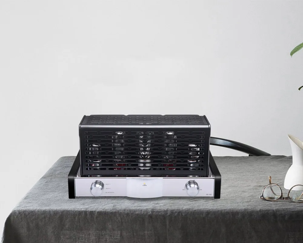 MS 50D усилитель Hi Fi Bluetooth Ламповый 2 1 канала Amp вакуумный ламповый поддержка блютуса