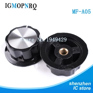 Ручка потенциометра WH118WX050 bakeliteмедное внутреннее отверстие 6 мм, 5 шт.лот