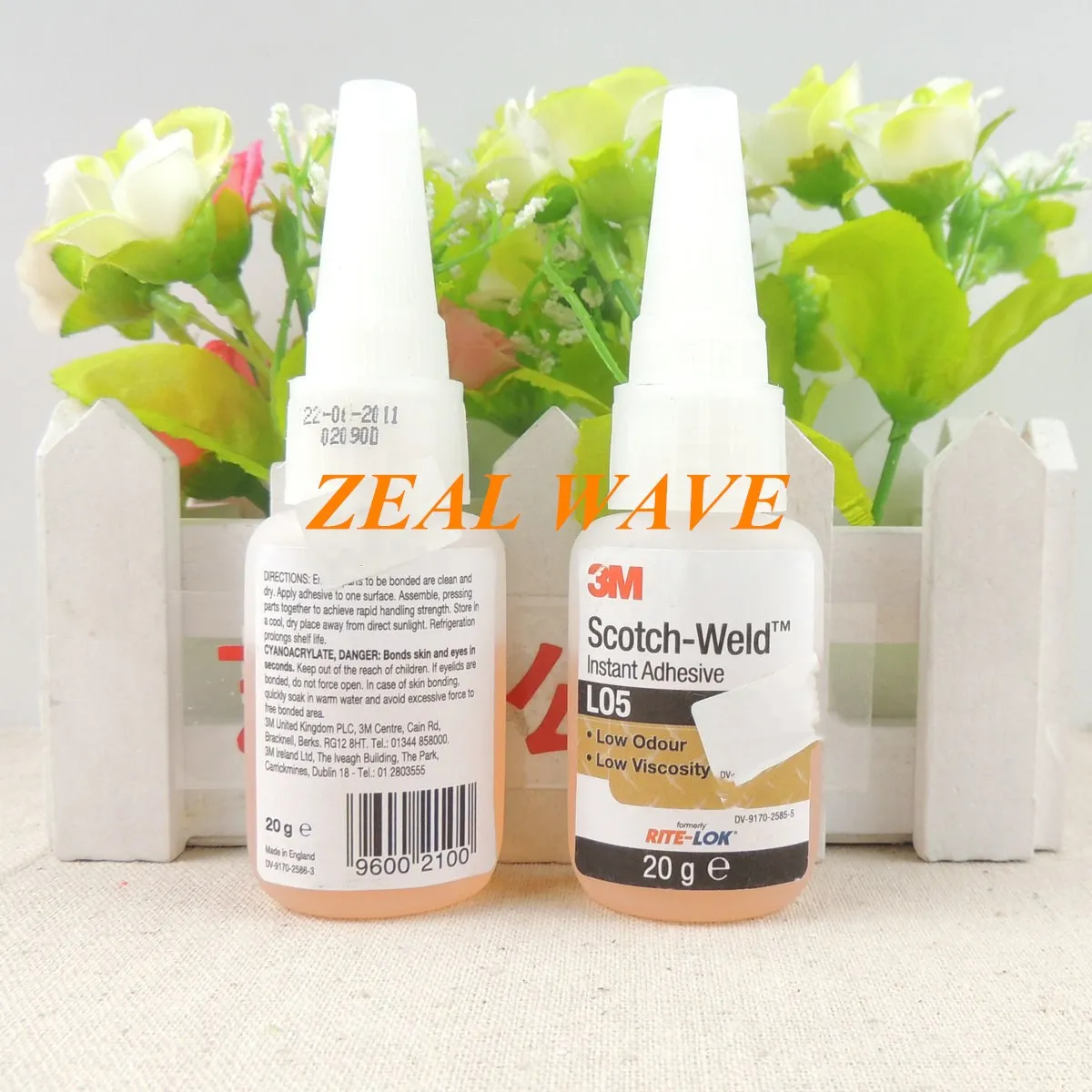 

3M-LO5 Quick-Drying Adhesive High-Performance Multi-Purpose Quick-Drying Agent Fuel-Resistant Instant Adhesive 1Pcs
