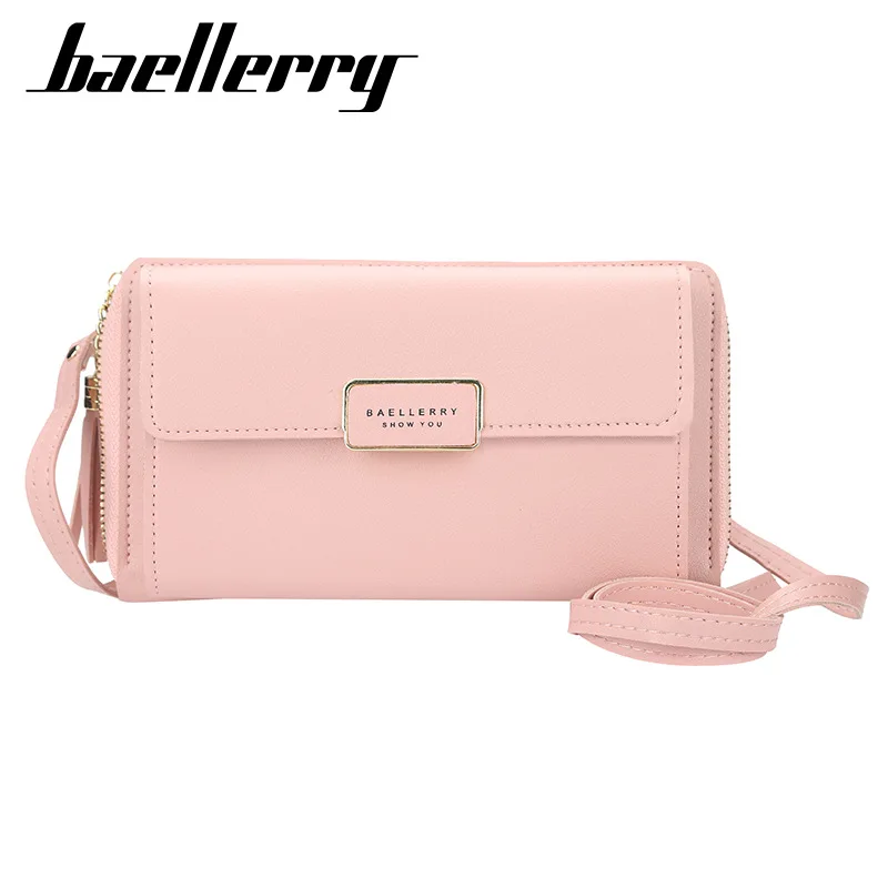 

Wallet Women Money Phone Bag Brand Designer Female Leather Long Women Wallets and Purses Ladies Card Holder Shoulder Bag Clutch