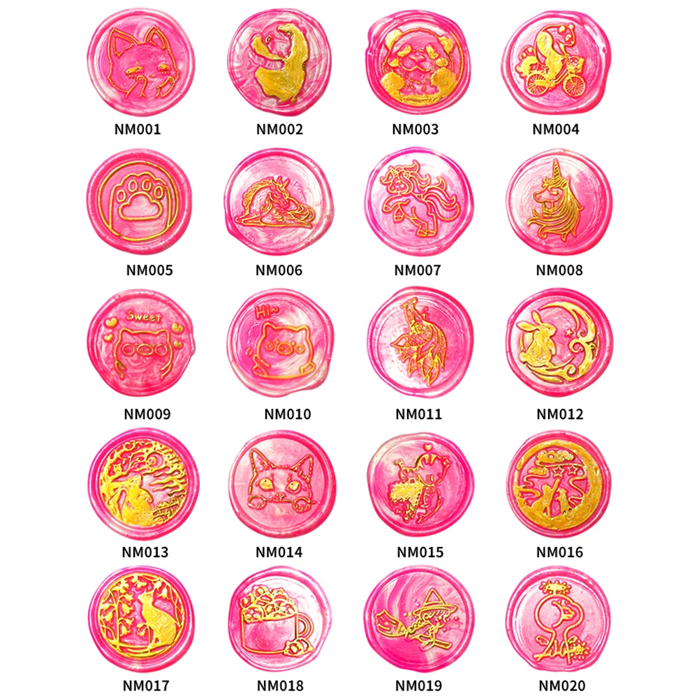 

1pc Animal Sealing Wax Stamp Retro Replace Copper Head Envelope DIY Envelope Wedding Ancient Seal Wax Stamp Making Tools Decor