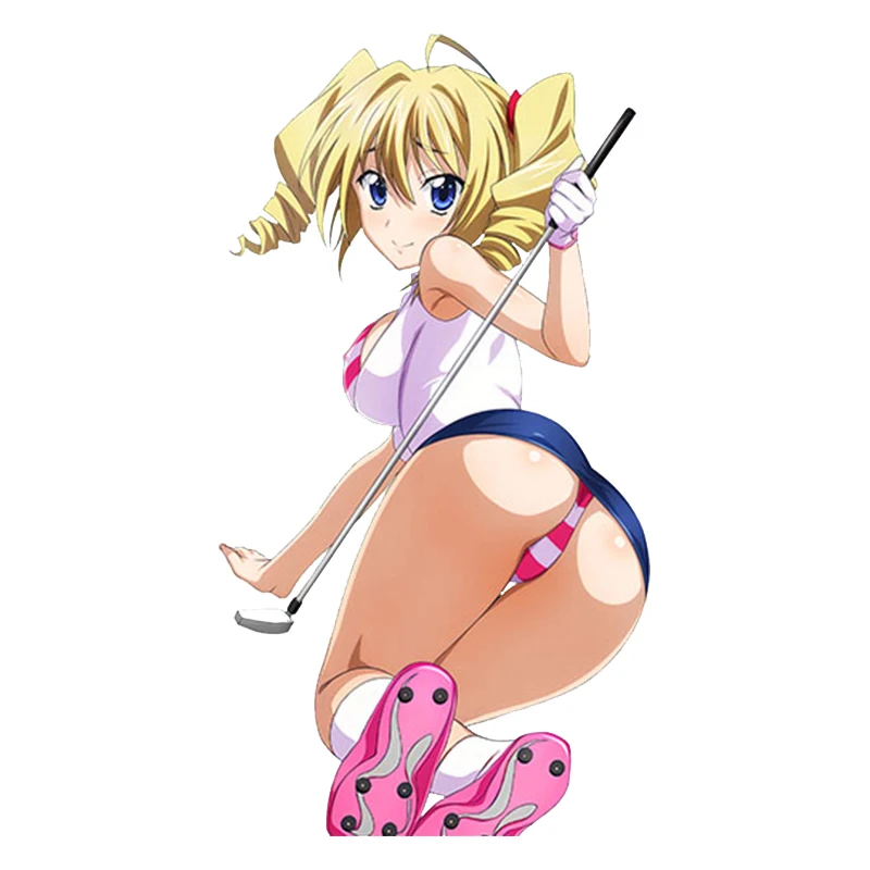 13 см 3D Hot Girl Decal High School DxD аниме Ravel Phenex Render наклейка на окно автомобиля|Наклейки и