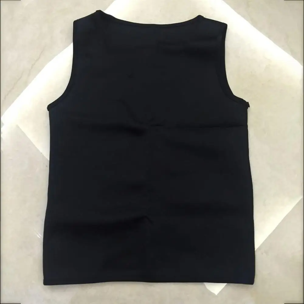 Мужской утягивающий жилет из неопрена для массажной сауны пояс похудения