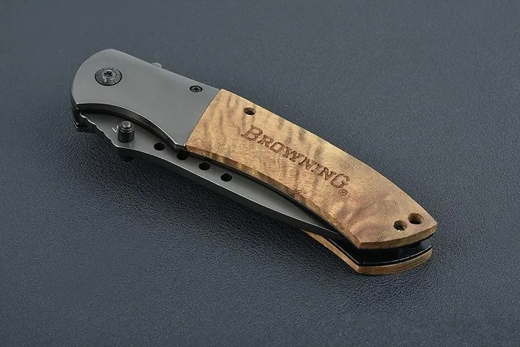 Новый складной нож Browning с деревянной ручкой ножи 8CR13MOV лезвие тактический