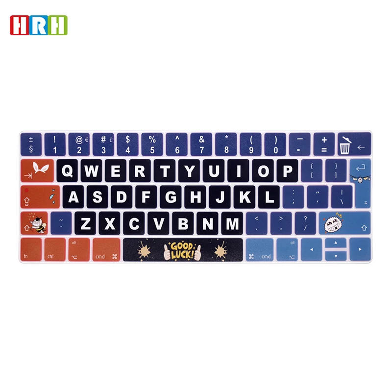 

HRH Painted design Keyboard Skin MacBook Pro New 13"Pro with Touch Bar A2159 A1706 A1989 Pro 15.4"Pro with Touch Bar A1707 A1990