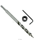 Набор ступенчатых Сверл С шестигранным хвостовиком 14 дюйма для карманного сверла Kreg, направляющая 38 дюйма