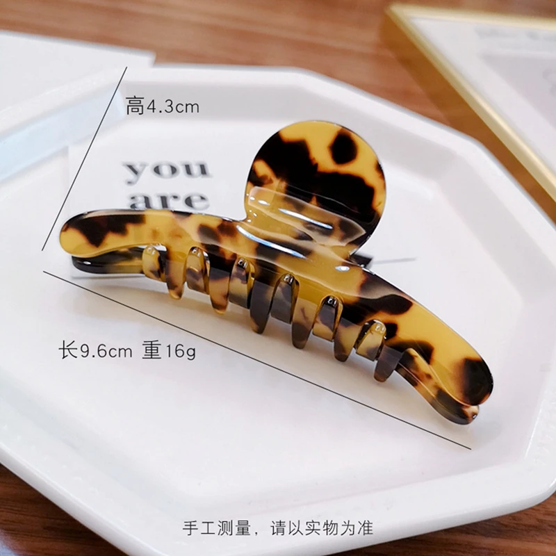 Новинка заколки для волос в Корейском стиле с леопардовым принтом аксессуары