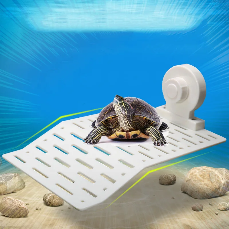 1 шт Пластиковые декорационные платформа гусеничный защита подняться полка