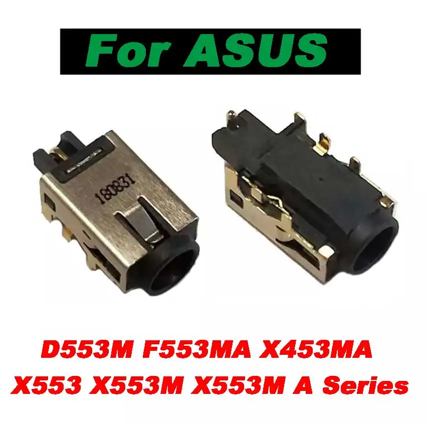

1-3 шт. новая розетка постоянного тока для ноутбука ASUS D553M F553MA X453MA X553 X553M X553MA серии разъем зарядного блока