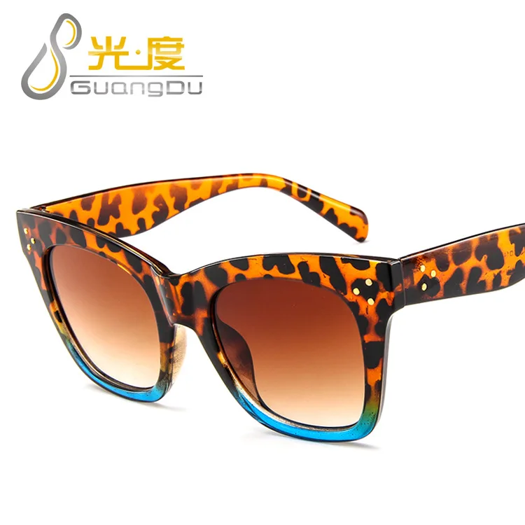 

Big frame sunglasses for men and women, fashion retro sunglasses, personality rice nail glasses, trendy sunglasses