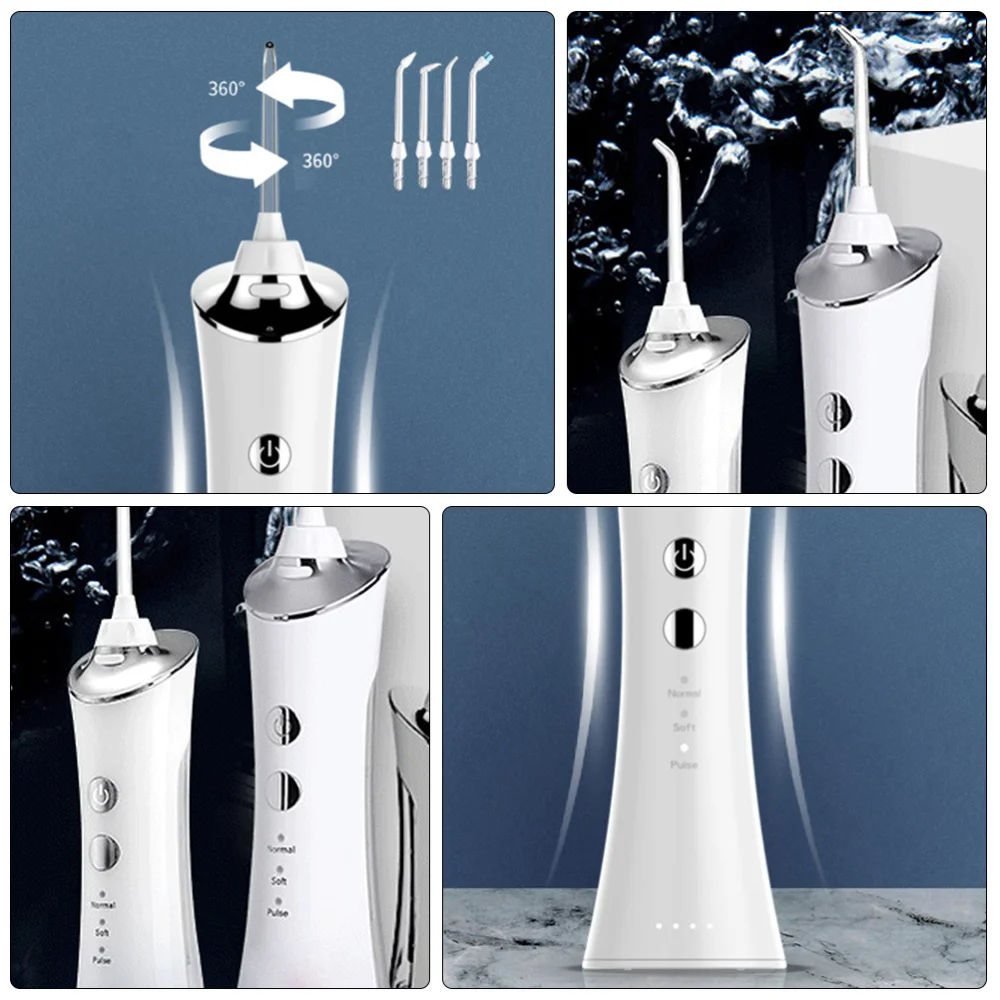 

Rechargeable Oral Irrigator Water Flosser Electric Teeth Cleaner