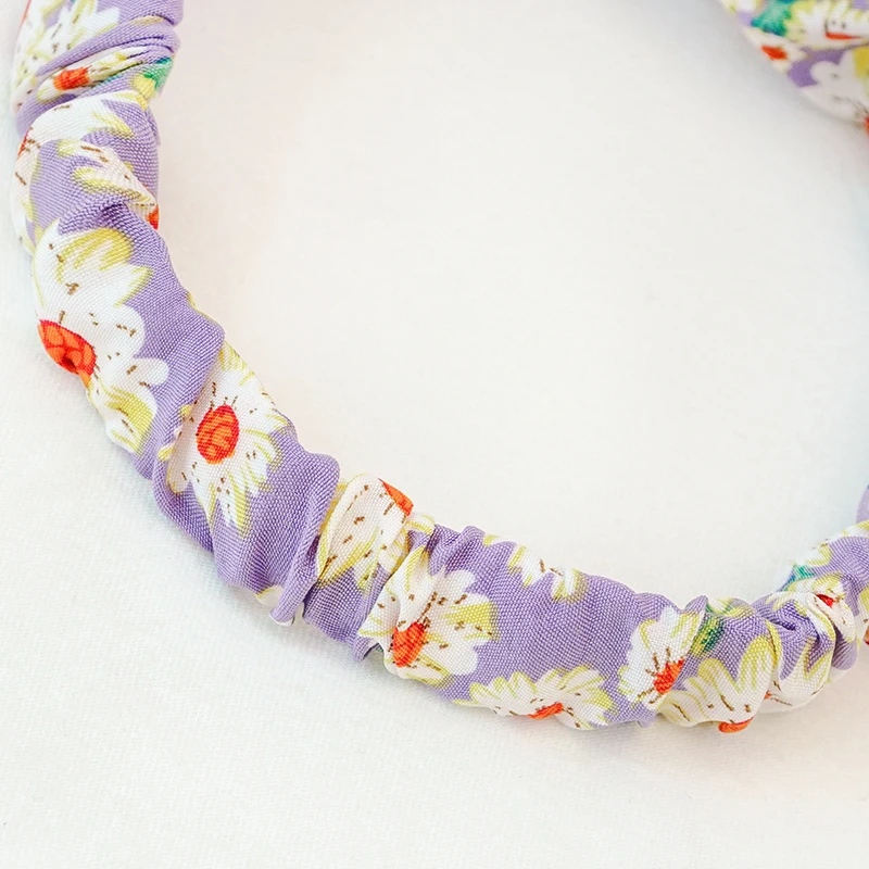 

ChenYan Woman fashion headband summer Simple hairband soft printing headwear FD36