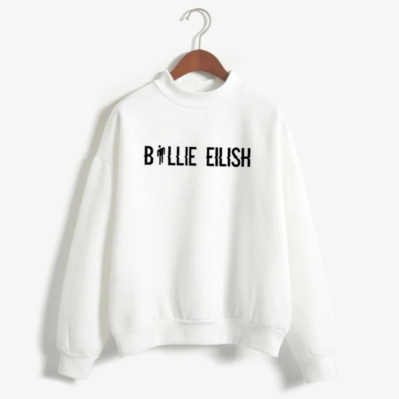 Sweatshirt18 Билли эйлиш Харадзюку толстовки для девочек топы для женщин с длинным рукавом Зимний бархатный свитер утепленное пальто - Цвет: Sweatshirt18