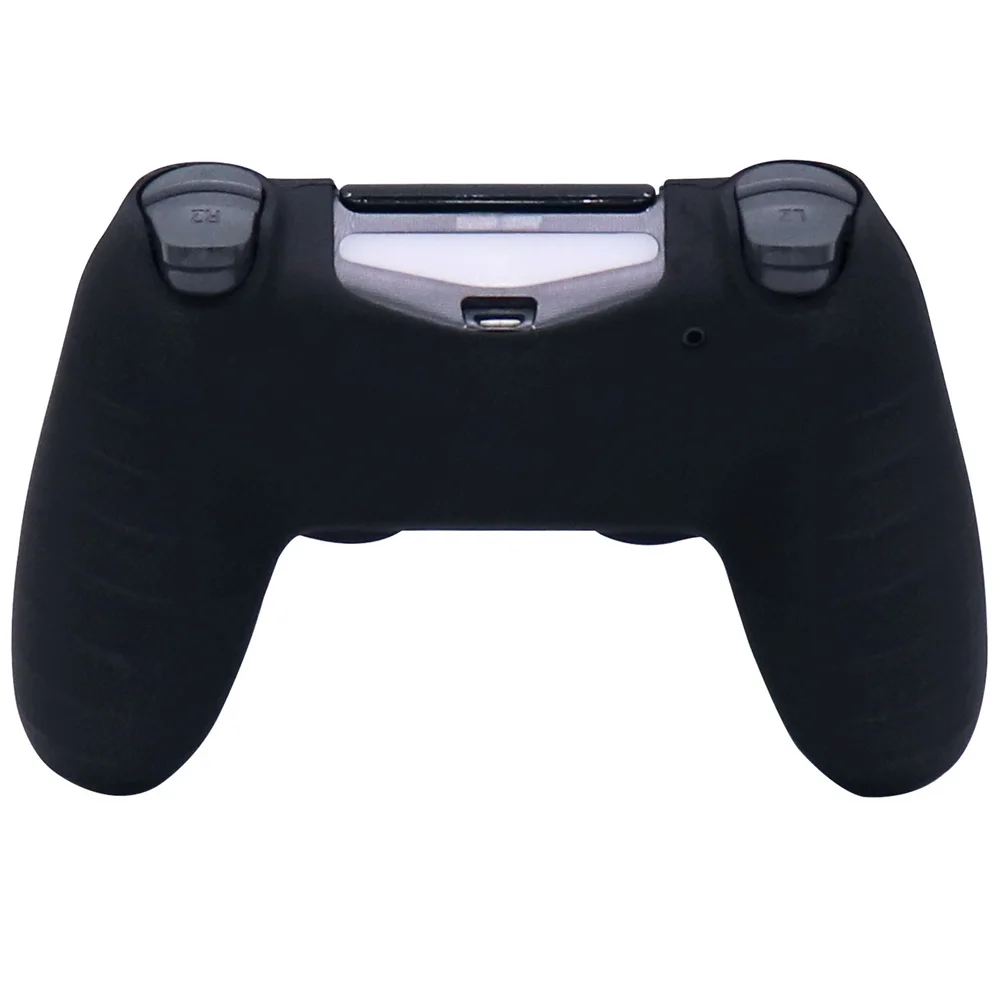 

Sweat-proof Skin Shell Anti-squeeze Handle Cover Soft Silicone Sleeve Case for PS4 Controller