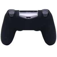 sweat proof skin shell anti squeeze handle cover soft silicone sleeve case for ps4 controller