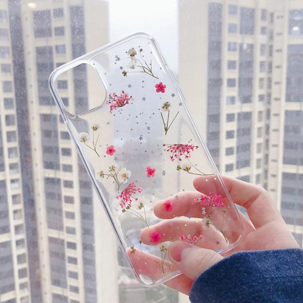 Прозрачный блестящий розовый Силиконовый чехол для iPhone 11 Pro 7 8 6 6S Plus X XR XS Max |