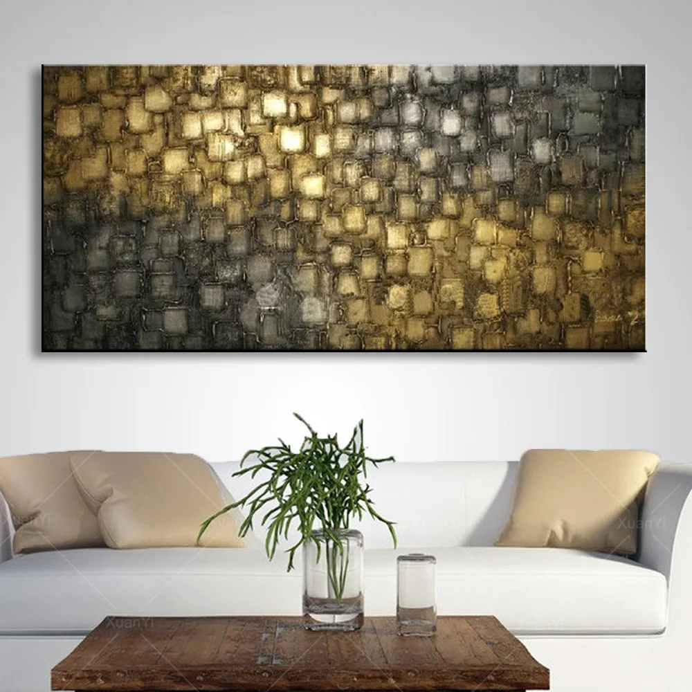 

Картина маслом ручной работы на холсте, современное искусство 100%, абстрактная картина маслом, оригинал непосредственно из artis XD1-197, без рамк...