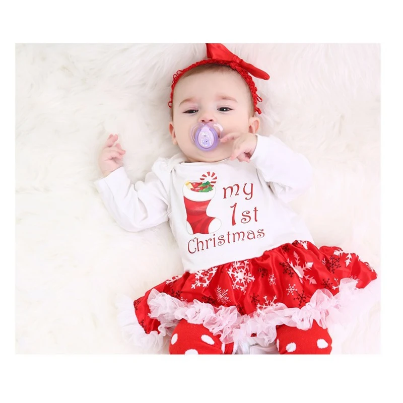 Детское платье с длинным рукавом 4 шт./компл. зимняя повседневная одежда для