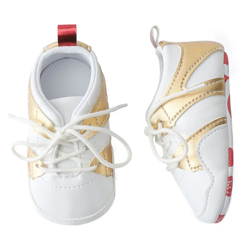 

Baby Moccasins Boy Girl Shoes Soft Sole Booties Newborn Kids Shoes First Walkers PU Leather for 0-18M Baby