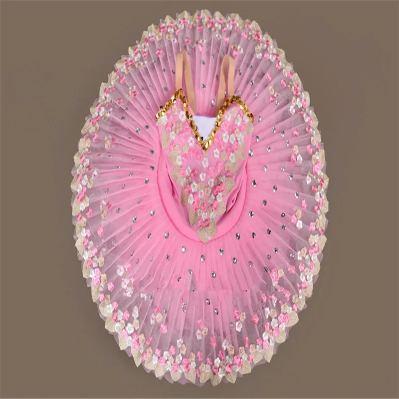 Профессиональная балетная пачка для девочек детская одежда балета с лебедем и