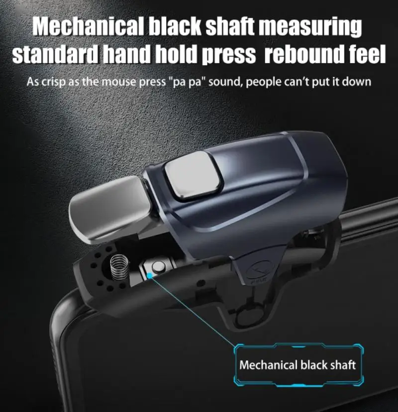 Gamepad PUBG Mobile Game Controller Trigger Aiming And Shooting Button L1R1 Joystick For IPhone Android Phones AK02 | Электроника